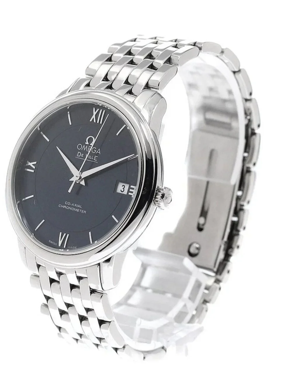 OMEGA De Ville Prestige 424.10.37.20.03.001 Date Co-Axial Automatic Men's_968998
